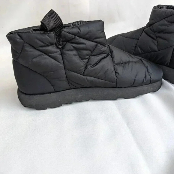 NWOT Piume Studio Quadrato $364 Nylon Matte Black Boots size 9 Ankle Booties - Picture 6 of 8